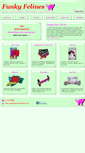 Mobile Screenshot of funky-felines.co.uk